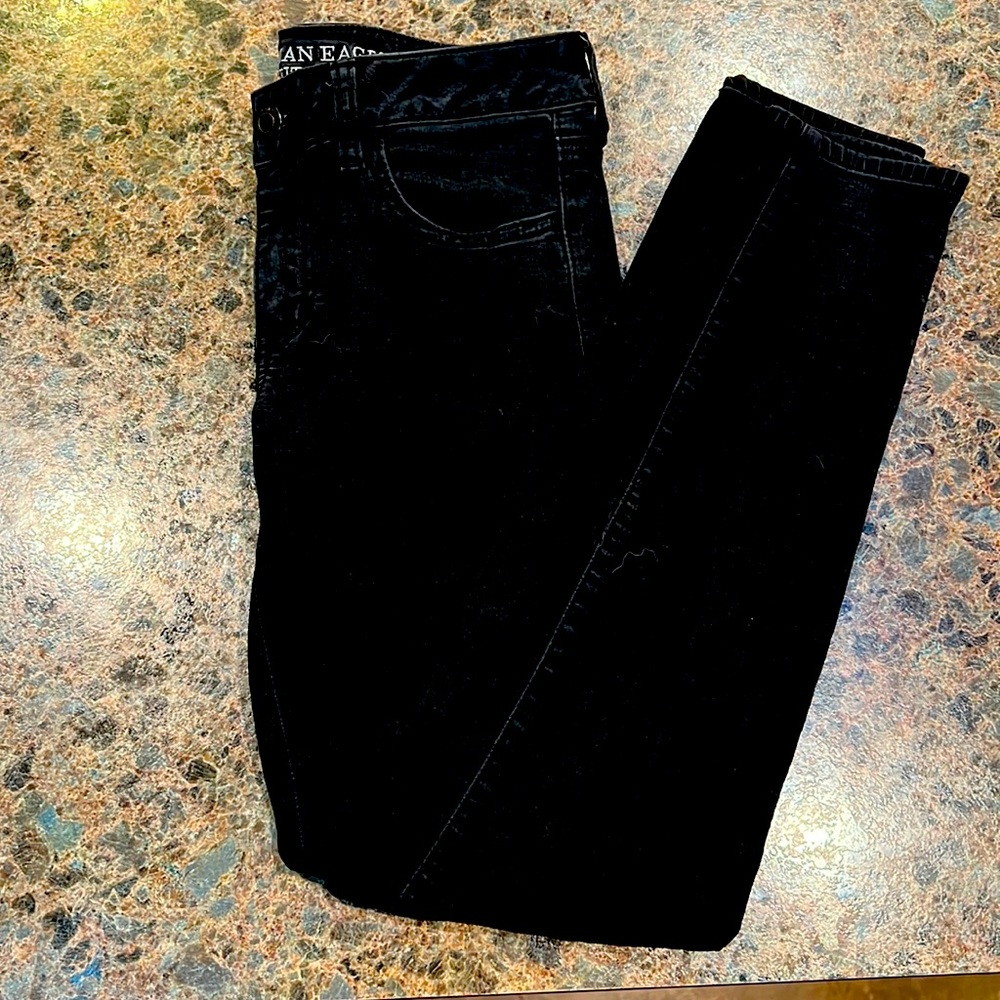 American Eagle Black jegging size 6
